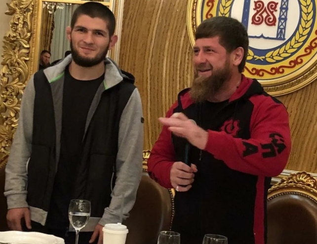 Хабиб в гостях у Кадырова